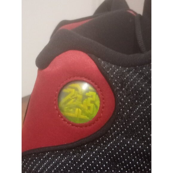 Men's Nike Air Jordan 13 Retro Bred 2017 Size 9.5 41457-004 Black Red - Picture 4 of 15